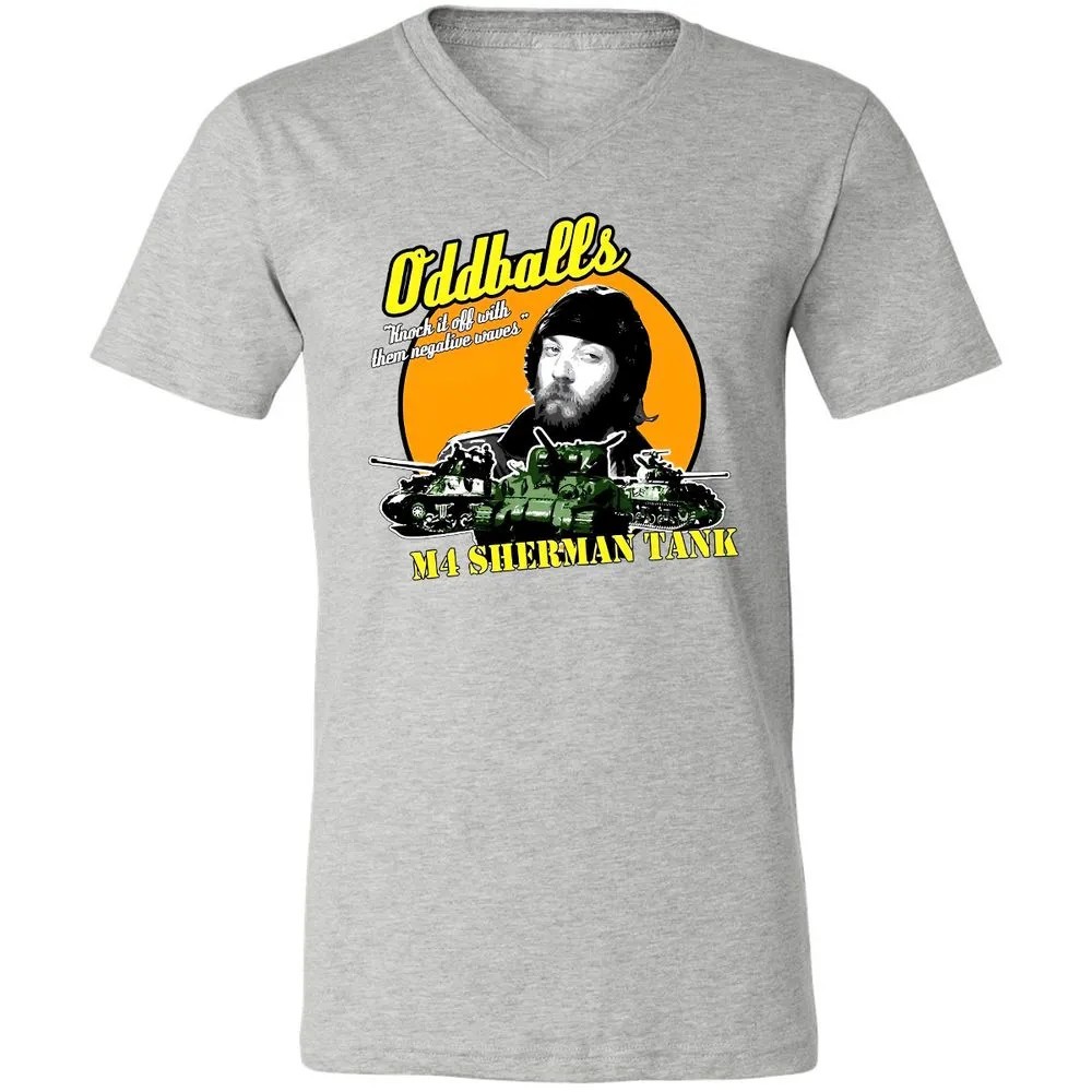 Unisex V-Neck T-Shirt - WXZ3WP88 - Athletic Heather - 7