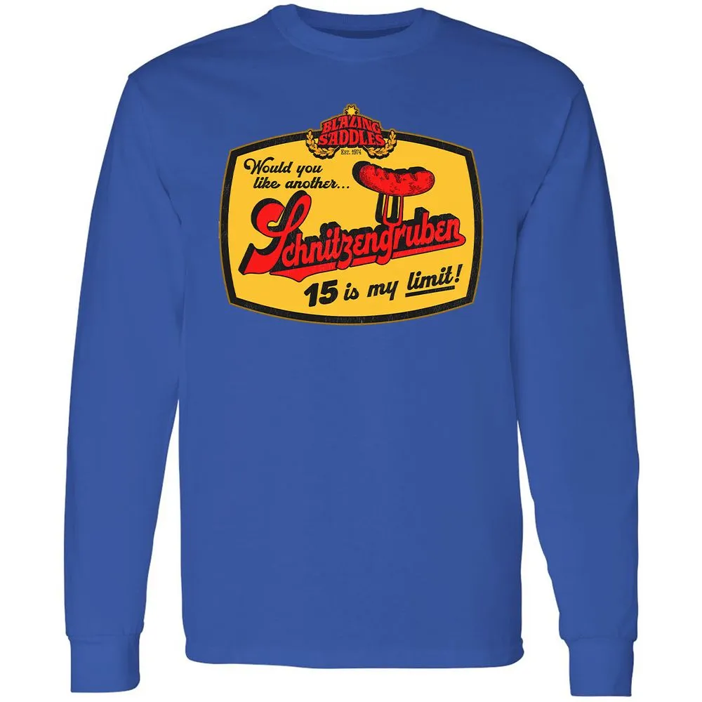 Long Sleeve T-Shirt - BJG66XCK - Royal - 8