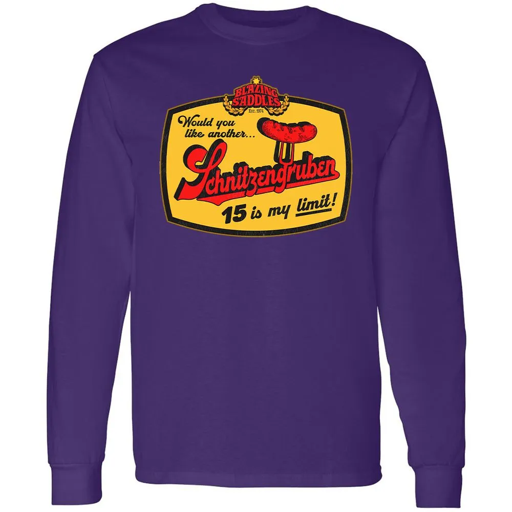 Long Sleeve T-Shirt - BJG66XCK - Purple - 13