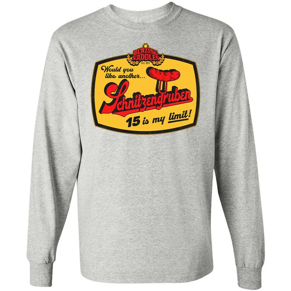 Long Sleeve T-Shirt - BJG66XCK - Ash - 7