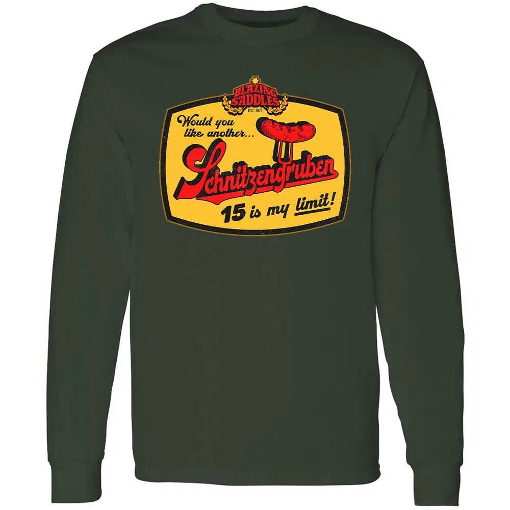 Long Sleeve T-Shirt - BJG66XCK - Forest Green - 4