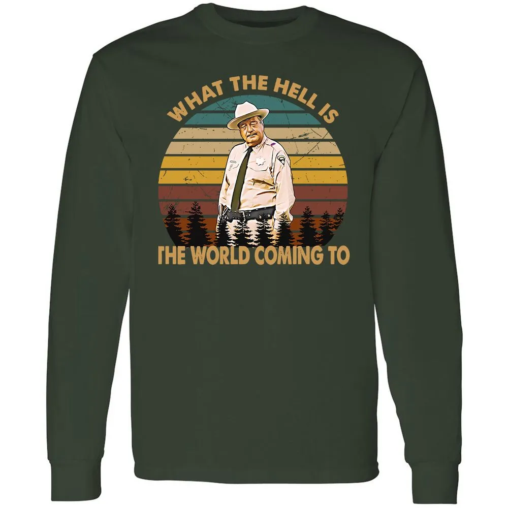 Long Sleeve T-Shirt - V8CB7LC3 - Forest Green - 4