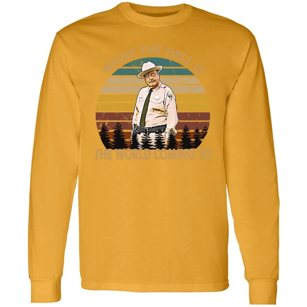Long Sleeve T-Shirt - V8CB7LC3 - Gold - 9