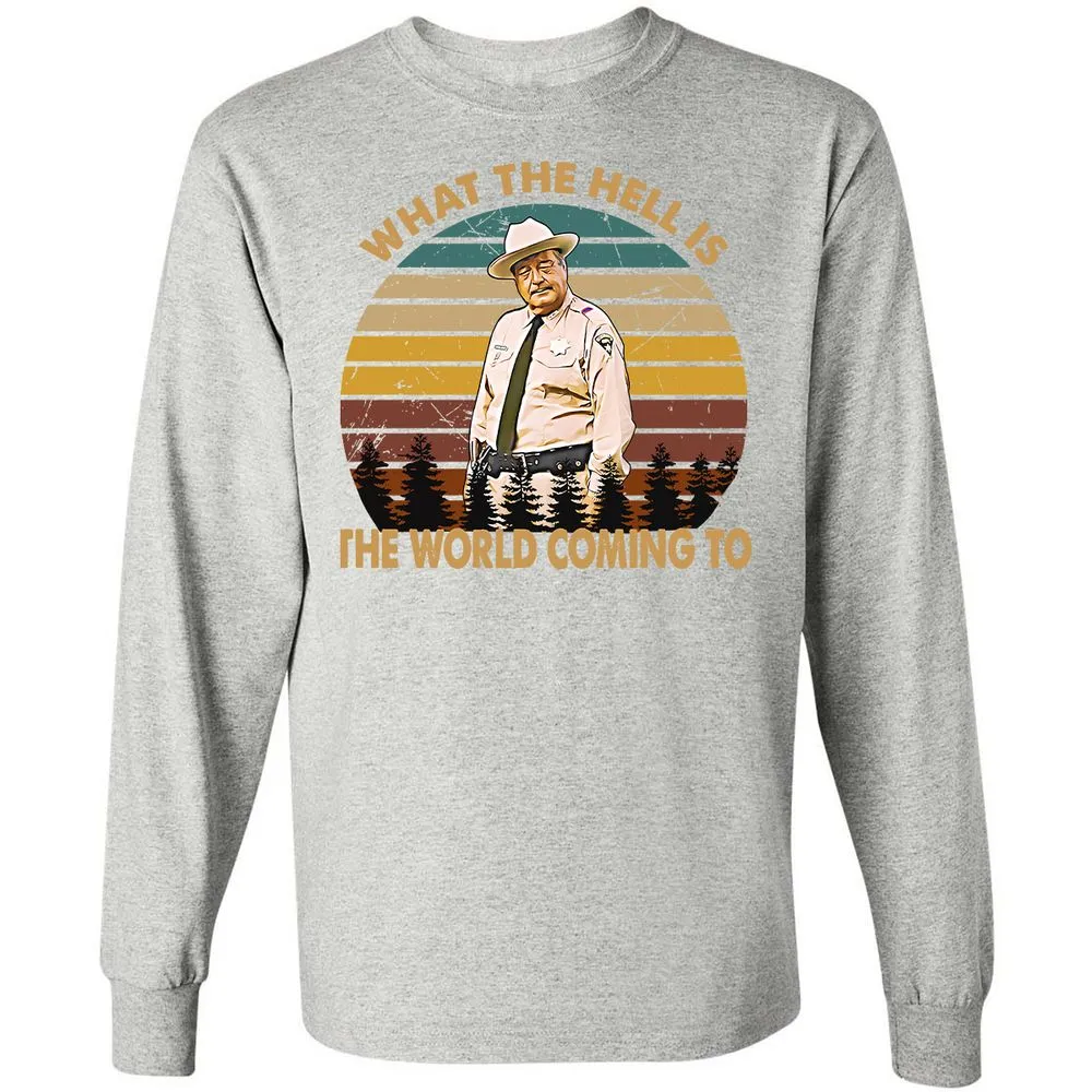 Long Sleeve T-Shirt - V8CB7LC3 - Ash - 7