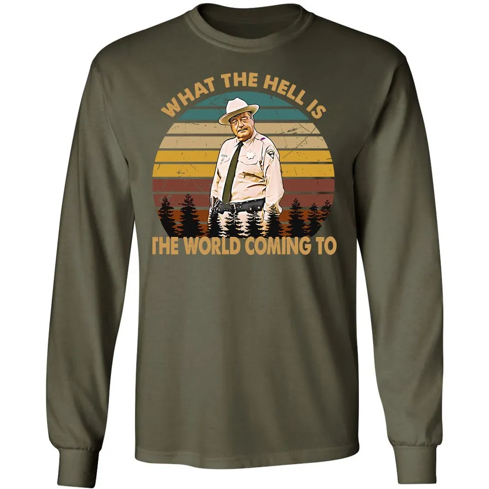 Long Sleeve T-Shirt - V8CB7LC3 - Military Green - 16
