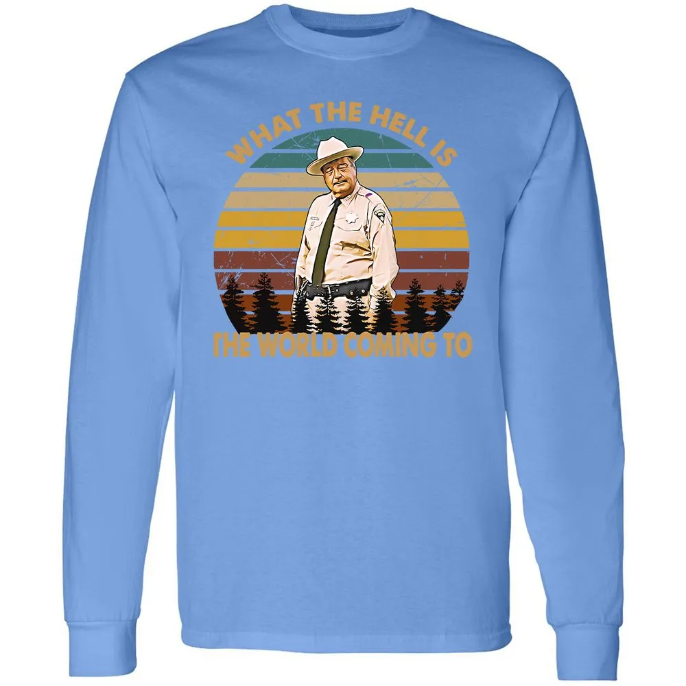 Long Sleeve T-Shirt - V8CB7LC3 - Carolina Blue - 12