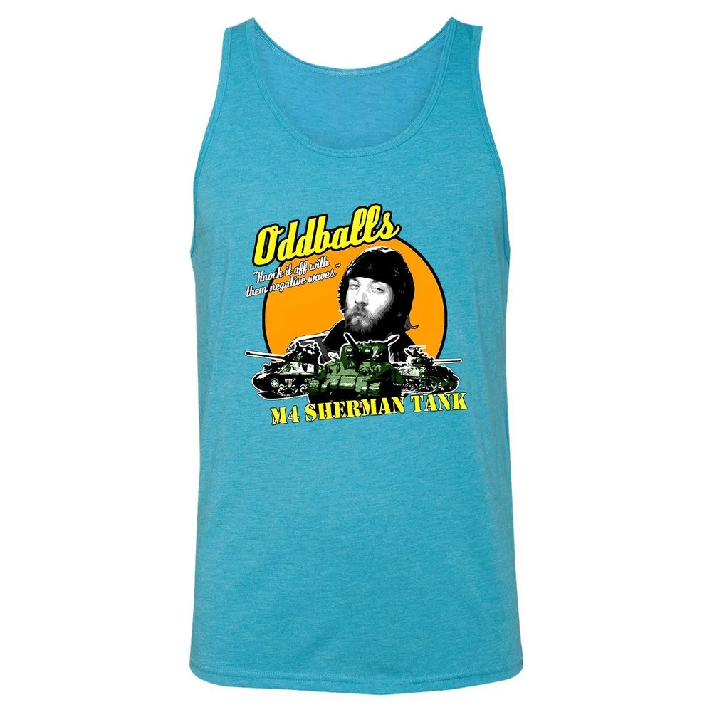 Unisex Jersey Tank - 2AXJ9G22 - Aqua Triblend - 3