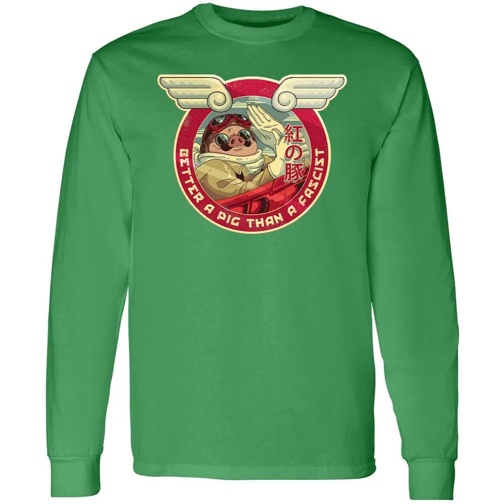 Long Sleeve T-Shirt - 6ZATJDEW - Irish Green - 10