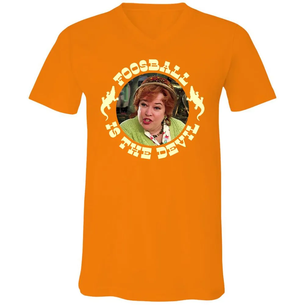 Unisex V-Neck T-Shirt - PVG95TTC - Orange - 11