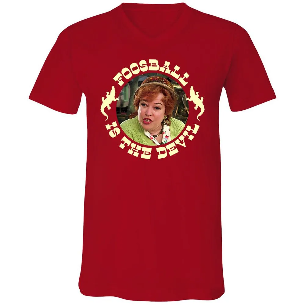 Unisex V-Neck T-Shirt - PVG95TTC - Red - 3