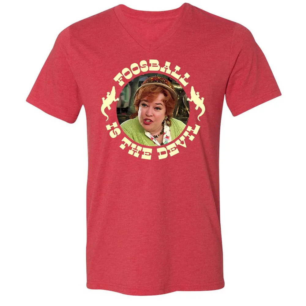Unisex V-Neck T-Shirt - PVG95TTC - Heather Red - 16