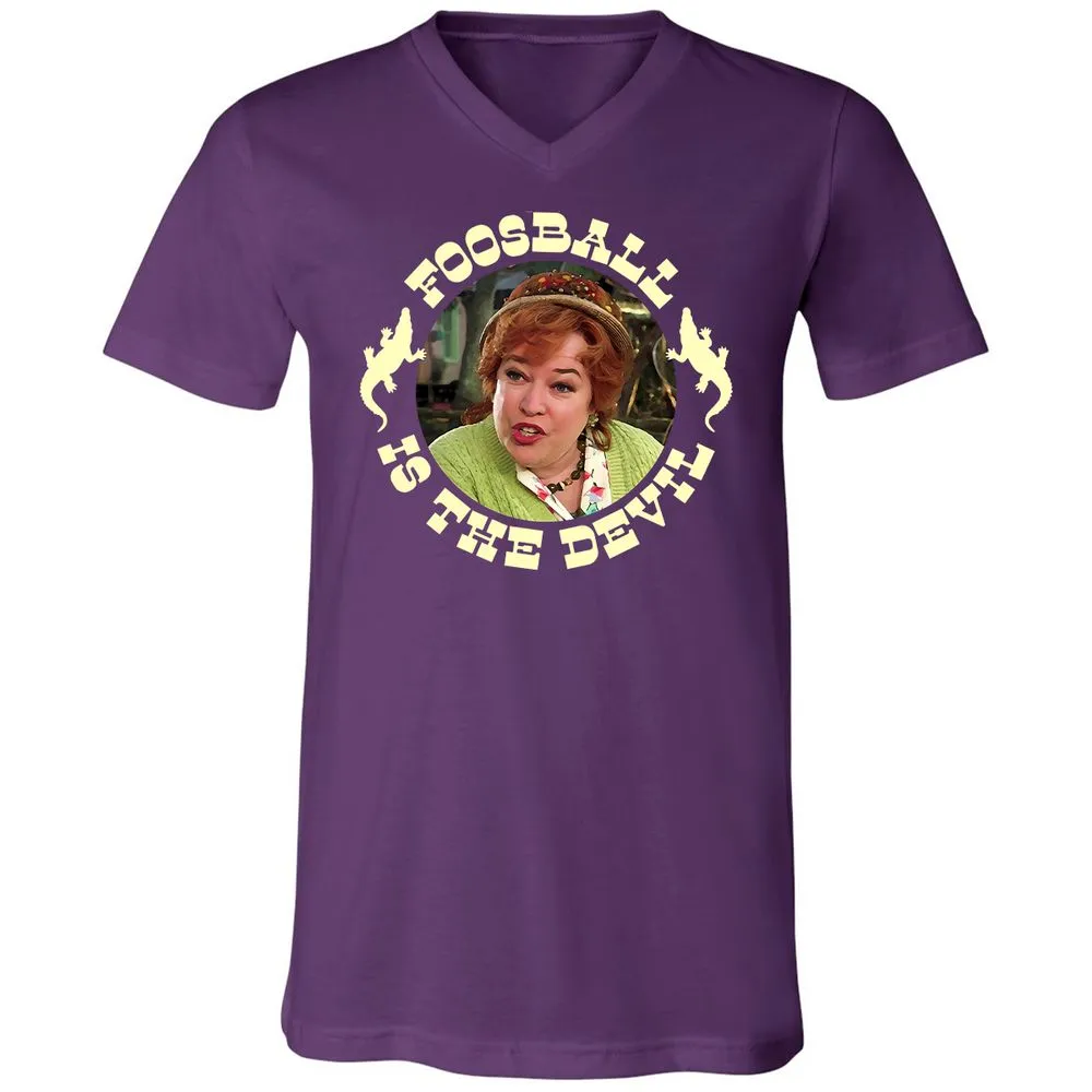 Unisex V-Neck T-Shirt - PVG95TTC - Team Purple - 9