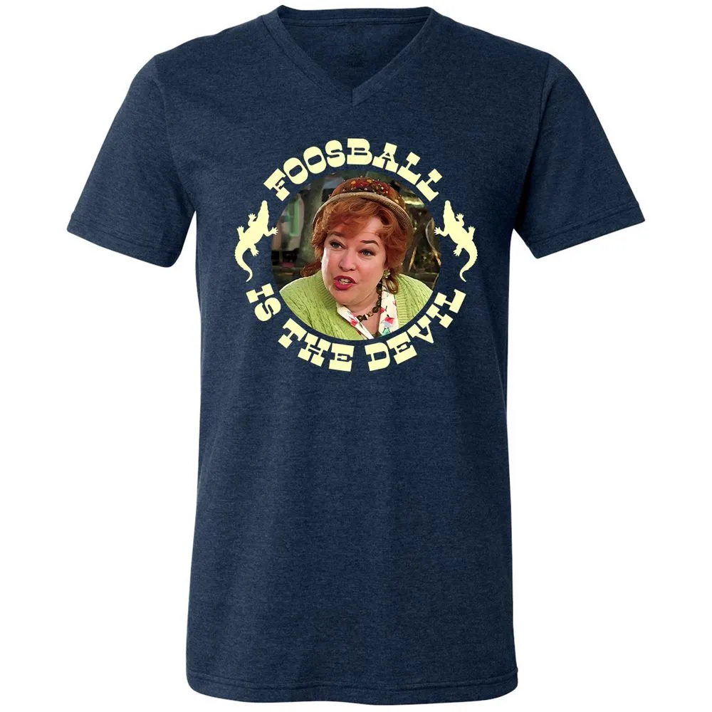 Unisex V-Neck T-Shirt - PVG95TTC - Heather Navy - 15
