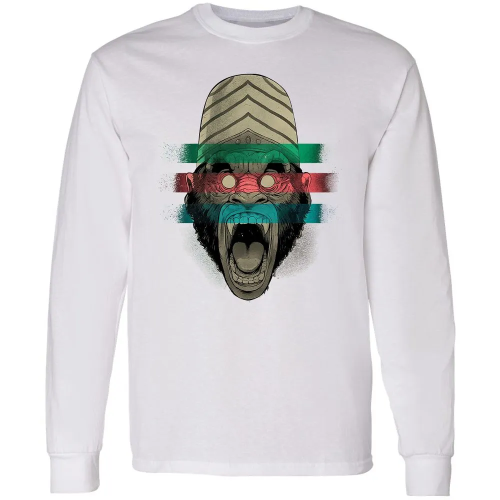 Long Sleeve T-Shirt - YMU5V3GW - White - 5