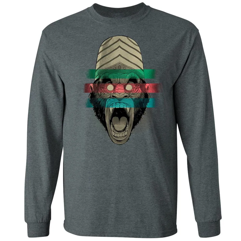 Long Sleeve T-Shirt - YMU5V3GW - Dark Heather - 15