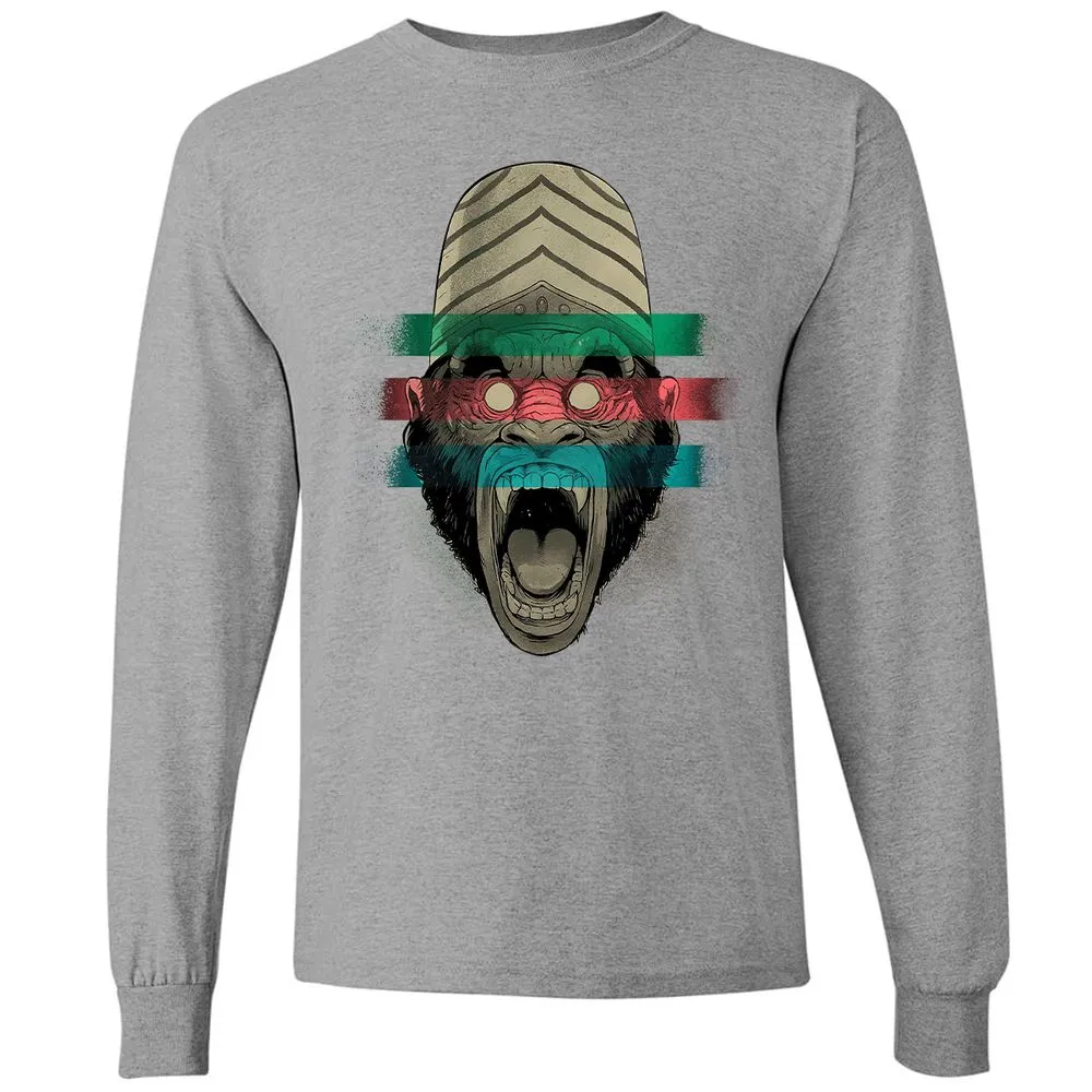 Long Sleeve T-Shirt - YMU5V3GW - Graphite Heather - 6