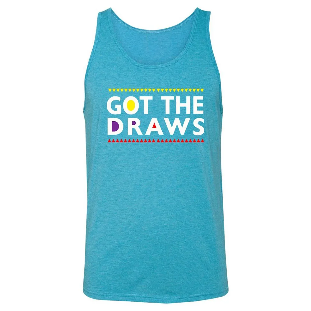 Unisex Jersey Tank - YSN1BYB8 - Aqua Triblend - 3