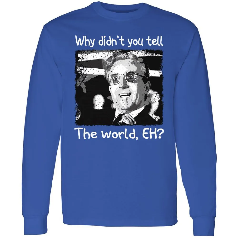 Long Sleeve T-Shirt - 9W6FSHWG - Royal - 8