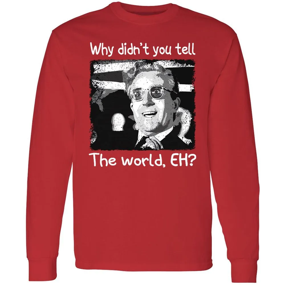 Long Sleeve T-Shirt - 9W6FSHWG - Red - 14