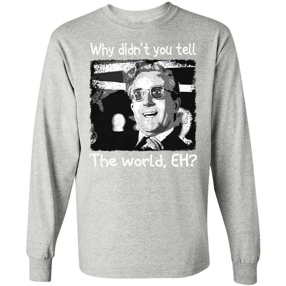 Long Sleeve T-Shirt - 9W6FSHWG - Ash - 7