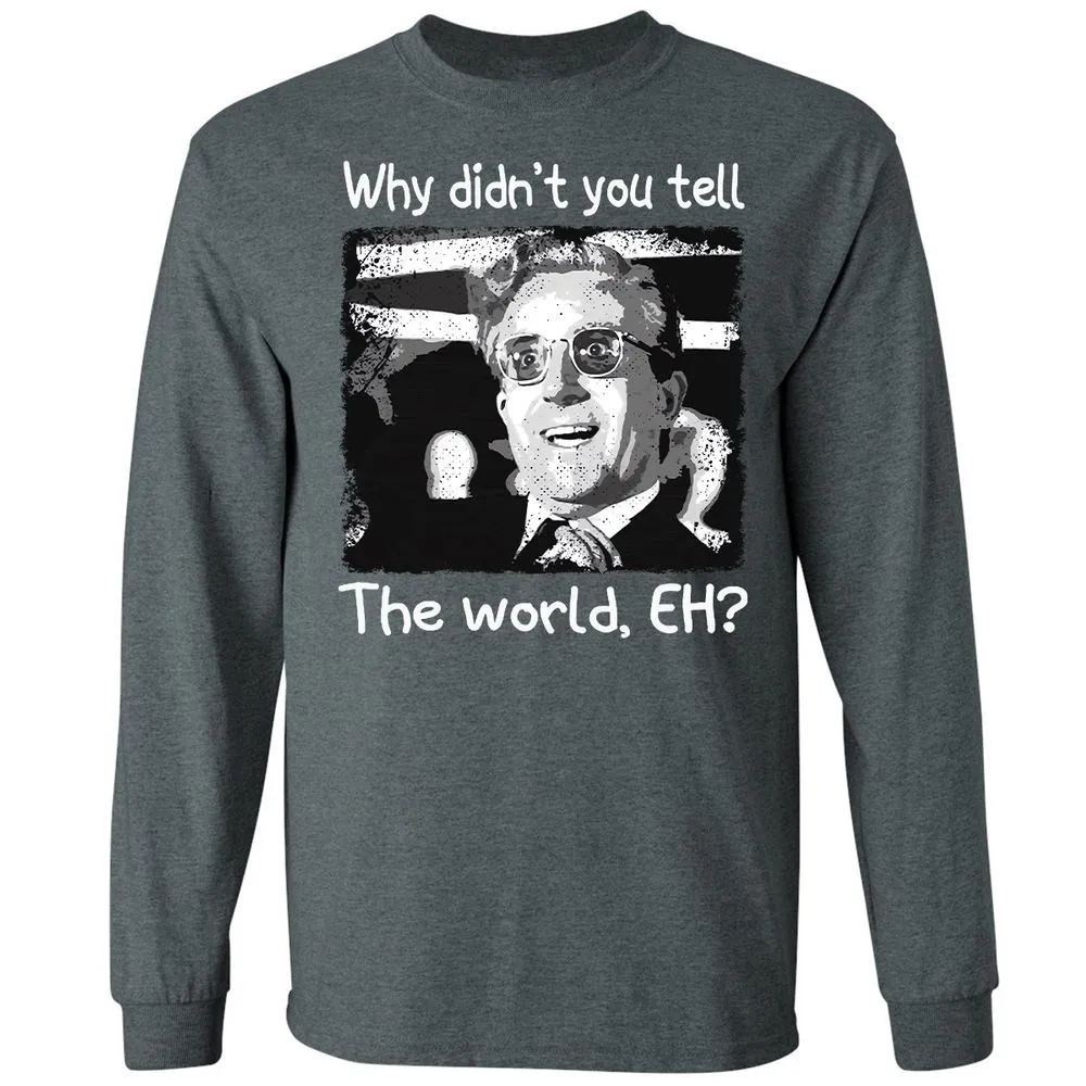 Long Sleeve T-Shirt - 9W6FSHWG - Dark Heather - 15