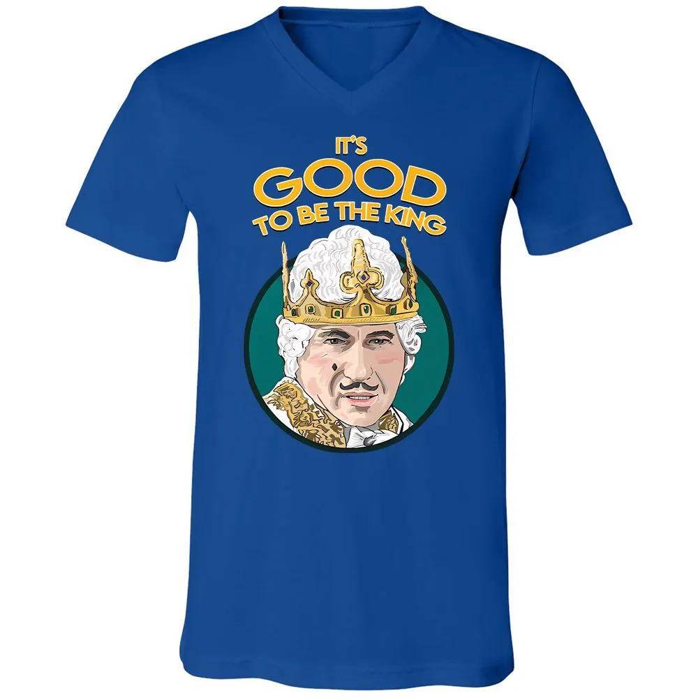 Unisex V-Neck T-Shirt - LA18SPNG - True Royal - 4