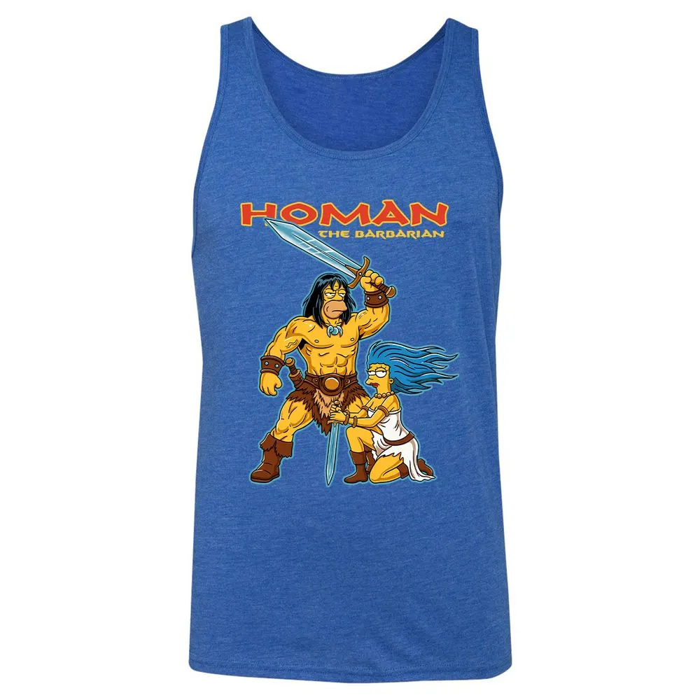 Unisex Jersey Tank - 4MYCKF5C - True Royal Triblend - 12
