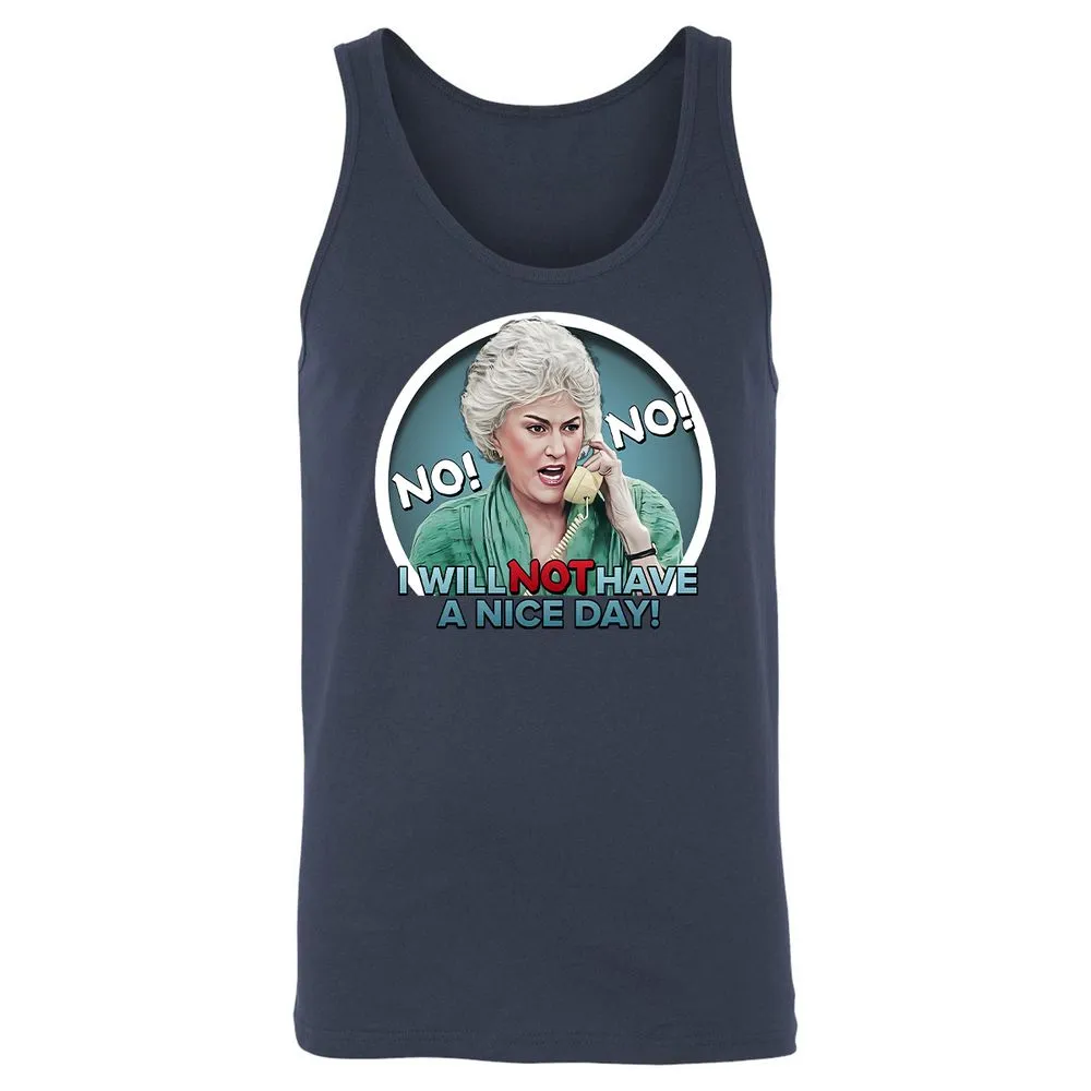 Unisex Jersey Tank - X4L1RA2Q - Navy - 2