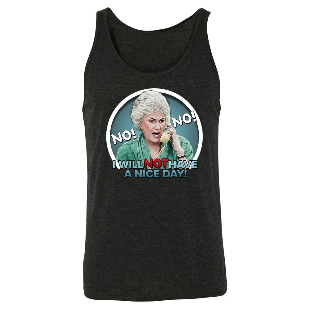 Unisex Jersey Tank - X4L1RA2Q - Charcoal Black Triblend - 5