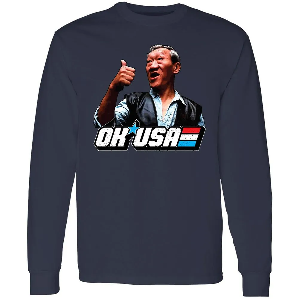 Long Sleeve T-Shirt - FSGTA5ZN - Navy - 2
