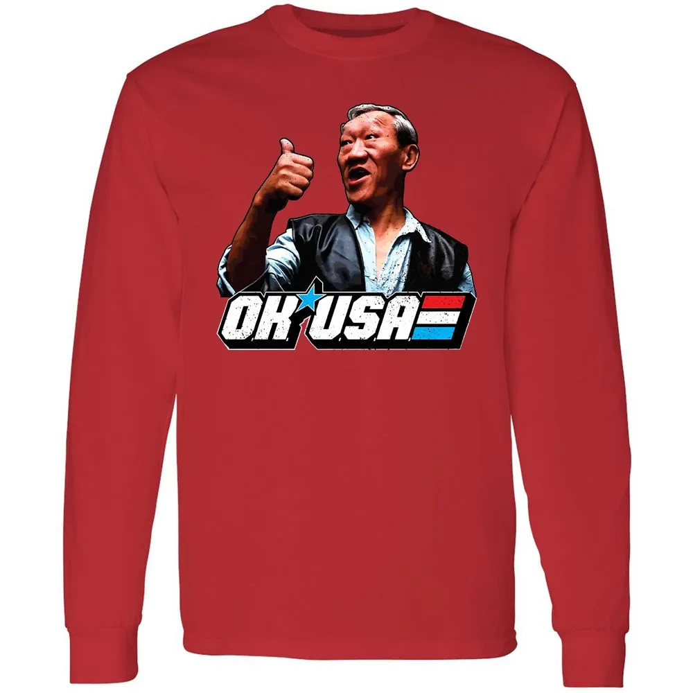 Long Sleeve T-Shirt - FSGTA5ZN - Red - 14