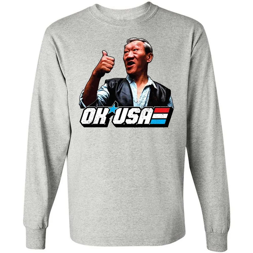Long Sleeve T-Shirt - FSGTA5ZN - Ash - 7