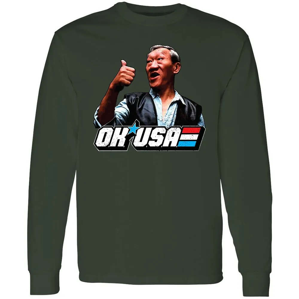 Long Sleeve T-Shirt - FSGTA5ZN - Forest Green - 4