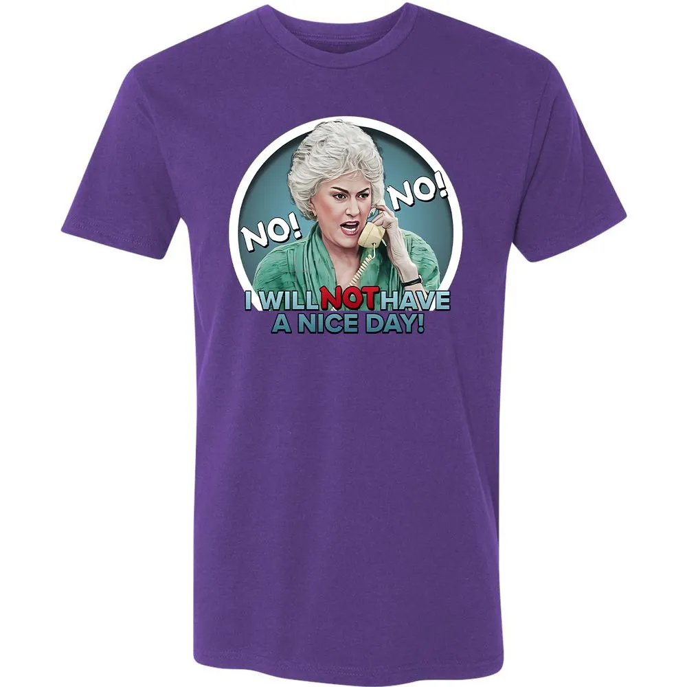 Premium Unisex T-Shirt - 1X7MUEBN - Purple Rush - 7