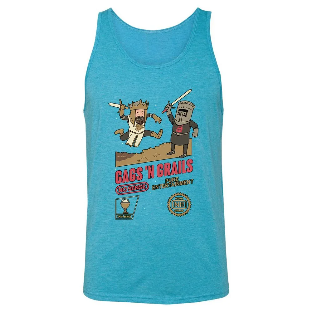 Unisex Jersey Tank - 8G68HNUN - Aqua Triblend - 3