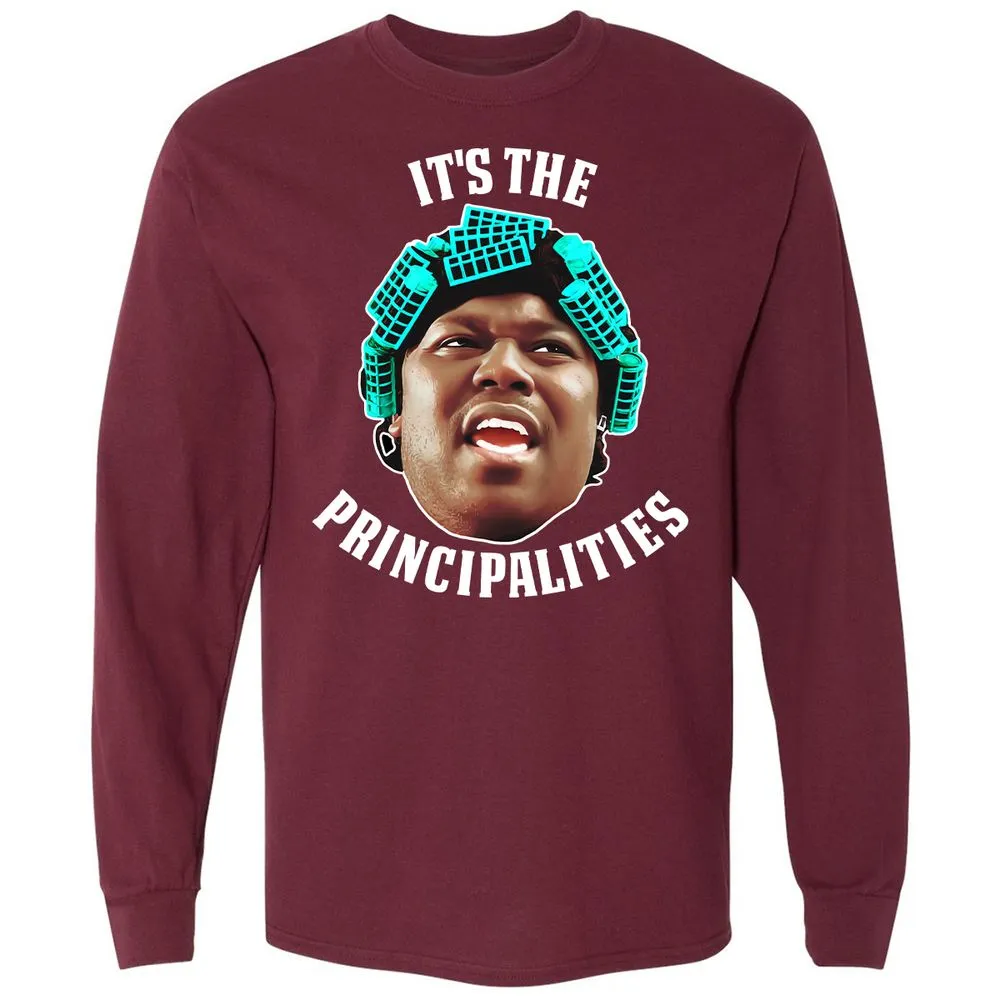 Long Sleeve T-Shirt - 8LL7BBSZ - Maroon - 11