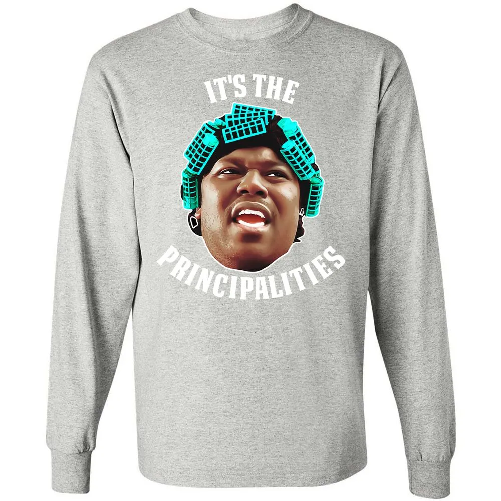Long Sleeve T-Shirt - 8LL7BBSZ - Ash - 7