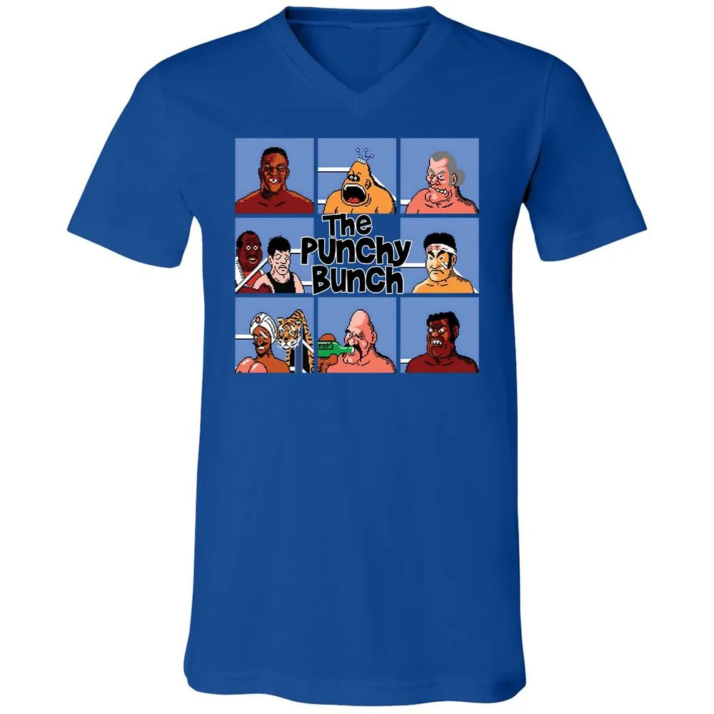 Unisex V-Neck T-Shirt - JAJGFXZY - True Royal - 4