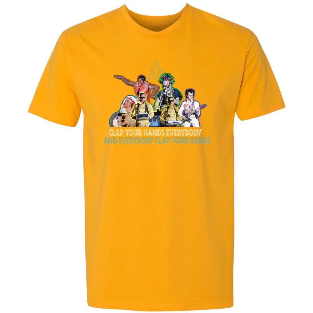 Premium Unisex T-Shirt - 3PUPEFYF - Gold - 12