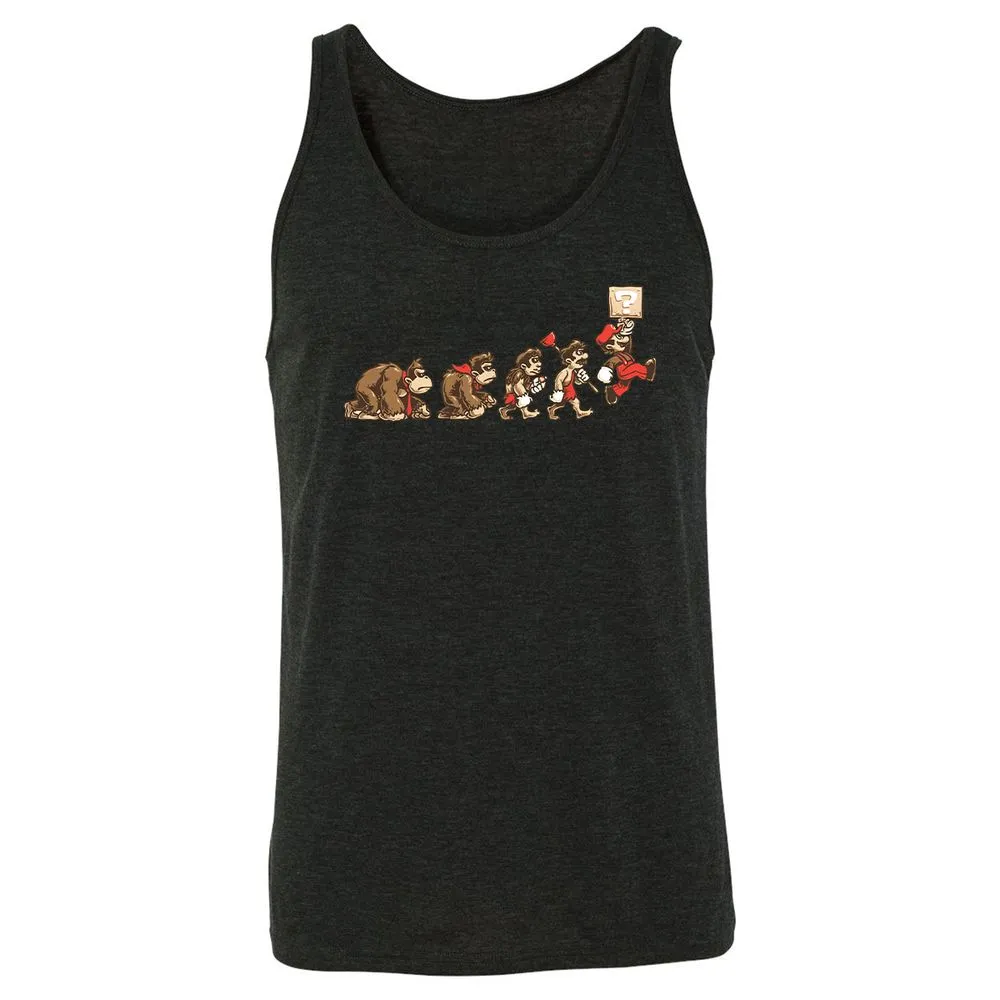 Unisex Jersey Tank - M66B1N1L - Charcoal Black Triblend - 5