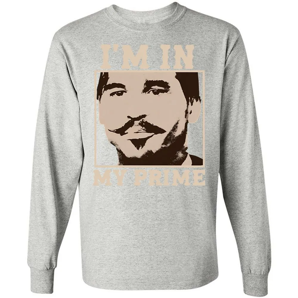 Long Sleeve T-Shirt - D7L64FH3 - Ash - 7