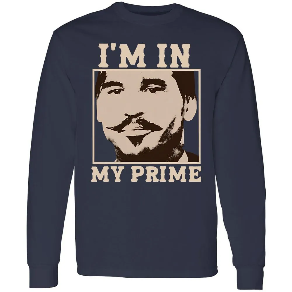 Long Sleeve T-Shirt - D7L64FH3 - Navy - 2