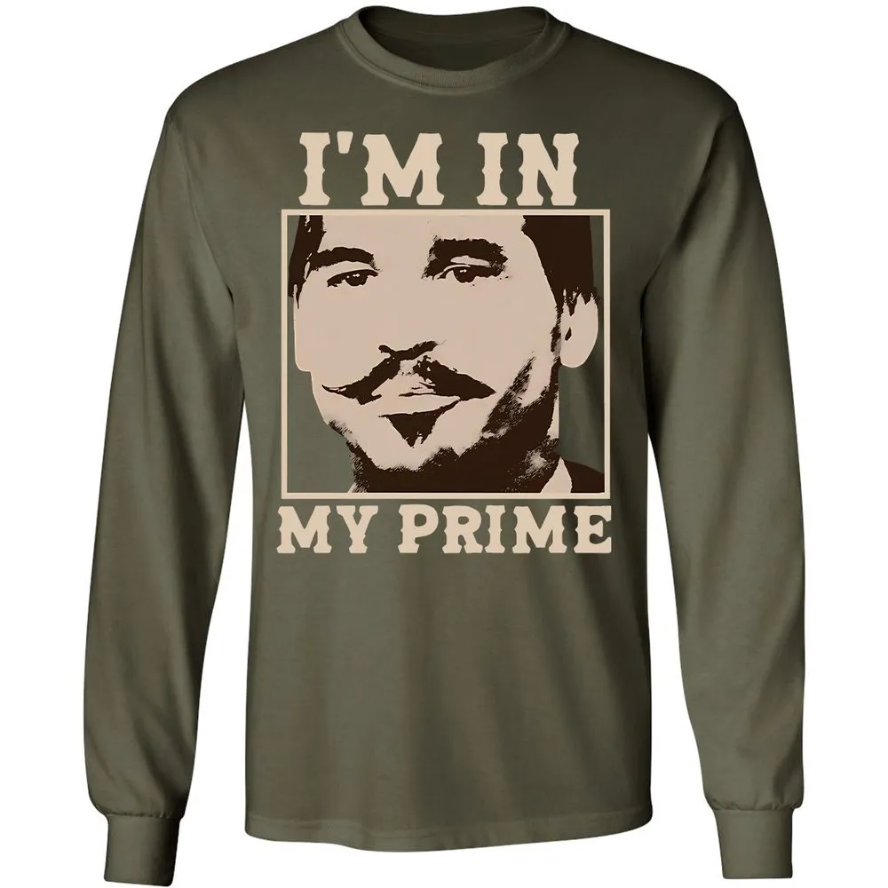 Long Sleeve T-Shirt - D7L64FH3 - Military Green - 16