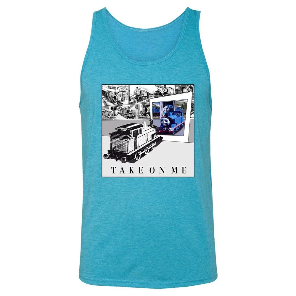 Unisex Jersey Tank - 15LWCWRX - Aqua Triblend - 3