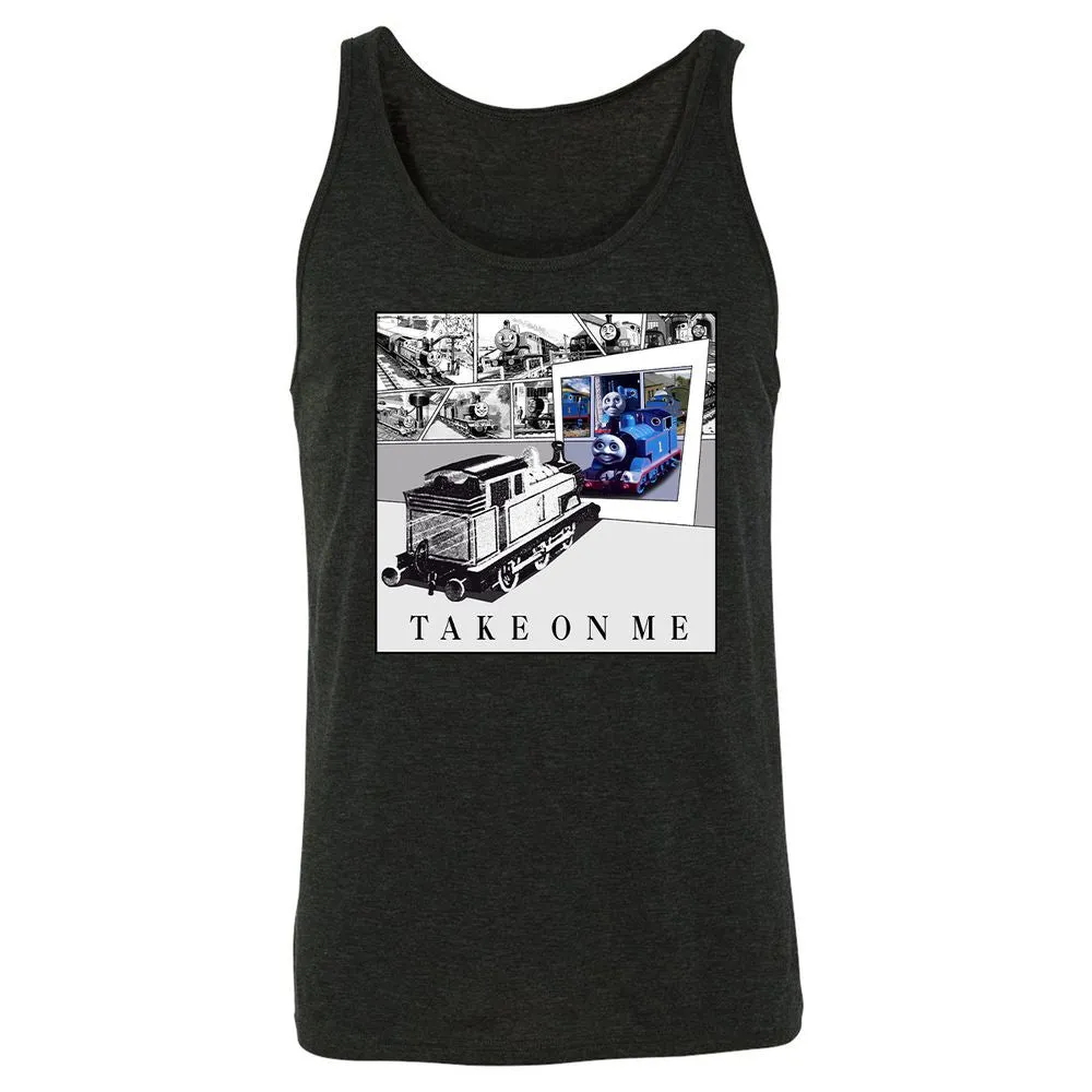 Unisex Jersey Tank - 15LWCWRX - Charcoal Black Triblend - 5