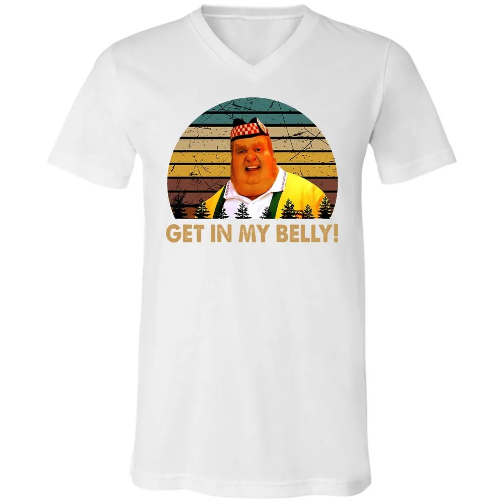 Unisex V-Neck T-Shirt - G2CSV9EY - White - 5