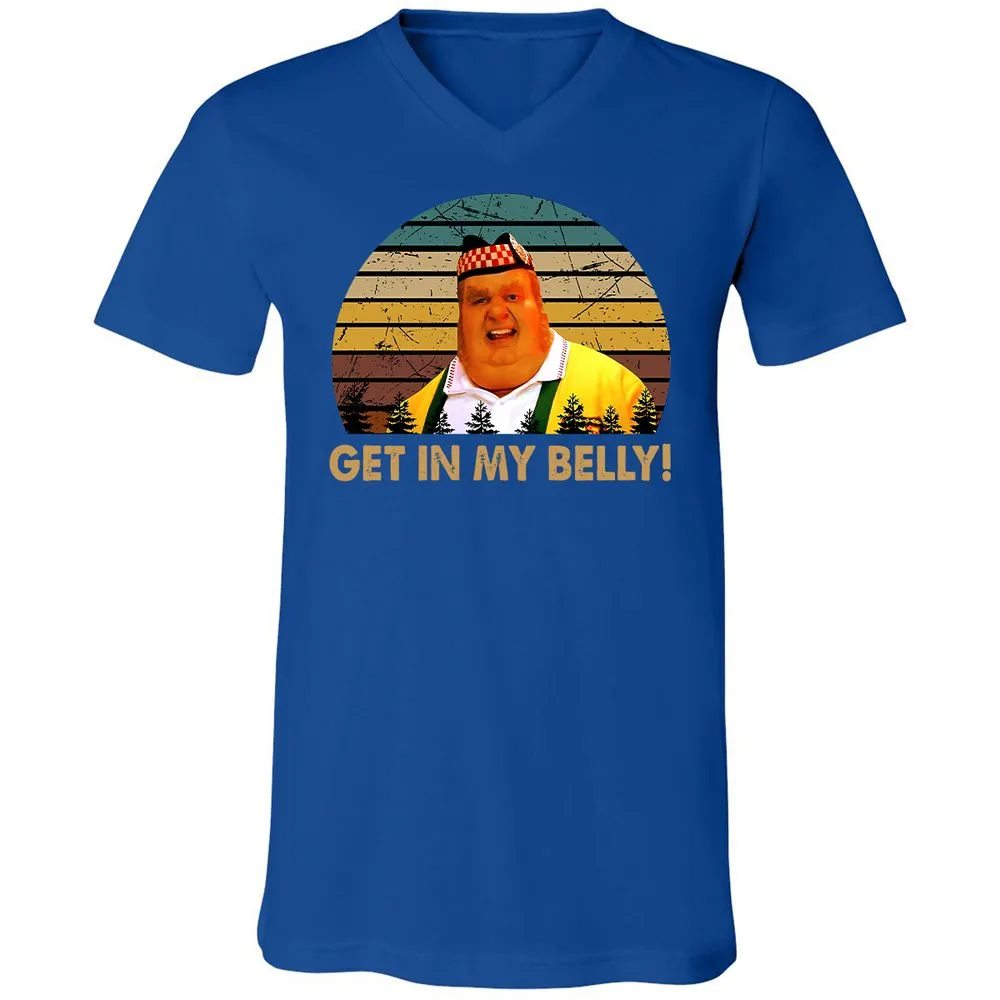 Unisex V-Neck T-Shirt - G2CSV9EY - True Royal - 4
