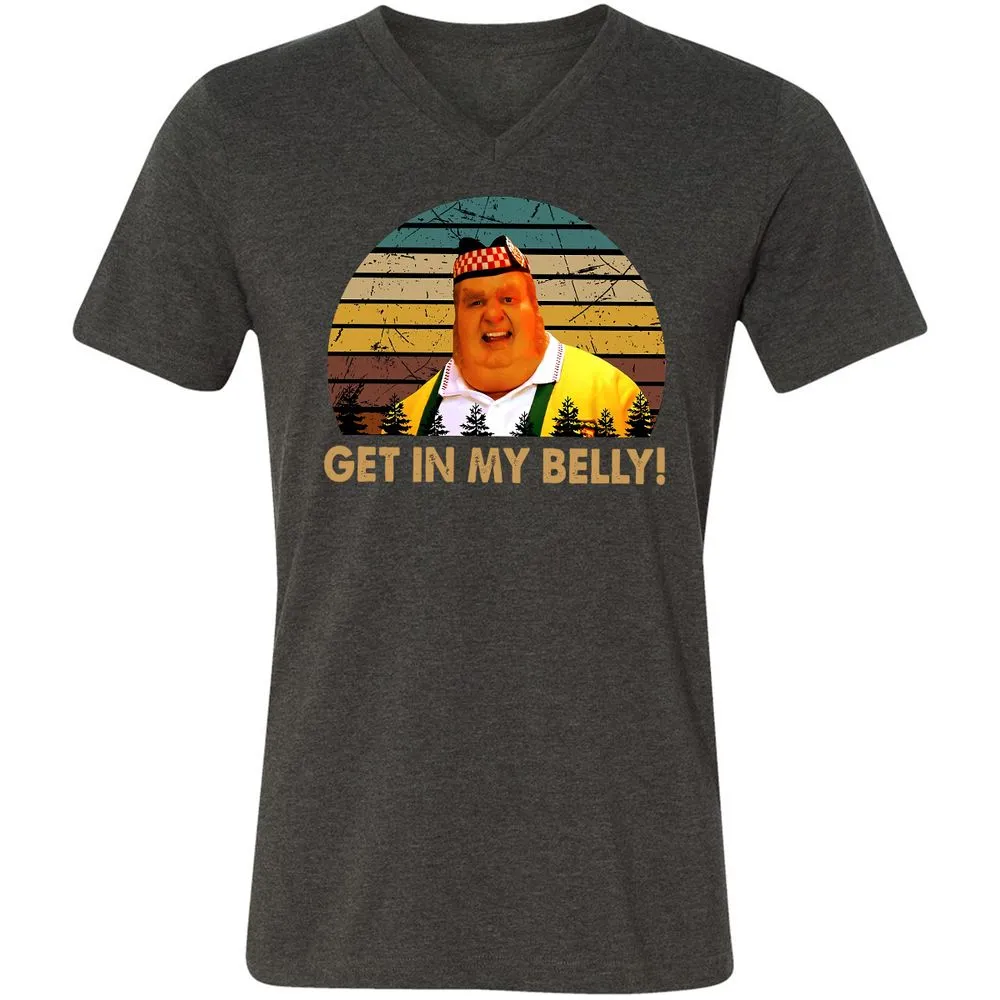 Unisex V-Neck T-Shirt - G2CSV9EY - Dark Grey Heather - 8