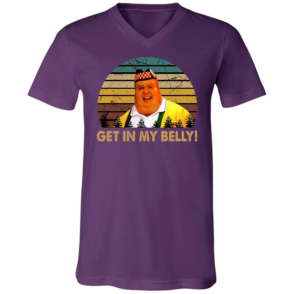 Unisex V-Neck T-Shirt - G2CSV9EY - Team Purple - 9