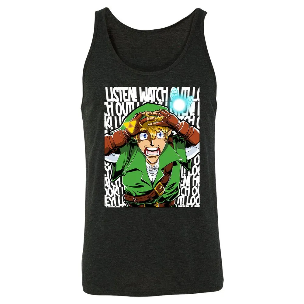 Unisex Jersey Tank - XUU3LBE5 - Charcoal Black Triblend - 5